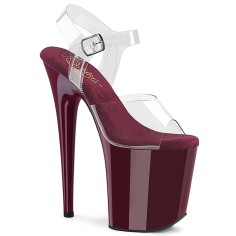 Flamingo-808 - Clear Burgundy