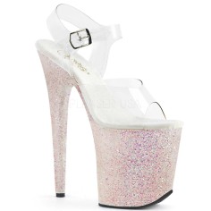 Flamingo-808LG - Clear Opal Multi Glitter  