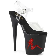 Flamingo-808TGRS - Clear Black Red
