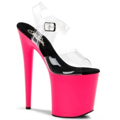 Flamingo-808Uv - Clear/Neon Pink