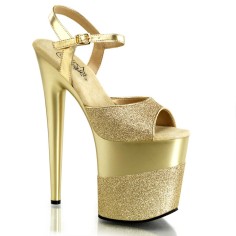 Flamingo-809-2G - Gold Glitter/Gold-Glitter