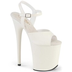 Flamingo-809 - Off White Faux Leather Matte