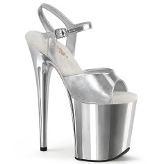 Flamingo-809 - Silver Metallic Pu Chrome