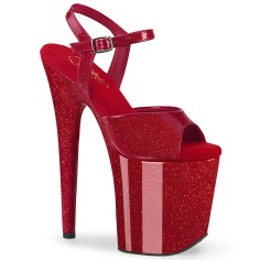 Flamingo-809GP - Red Glitter