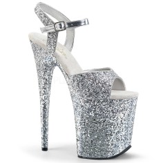 Flamingo-810LG - Silver Glitter  