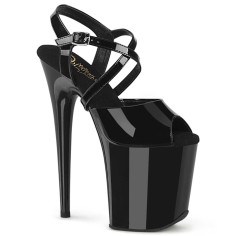 Flamingo-824 - Black Patent