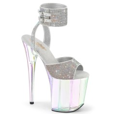 Flamingo-891HTRS - Silver AB Rhinestones TPU Hologram