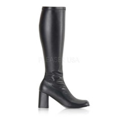 Funtasma Gogo-300 - Black Stretch Pu
