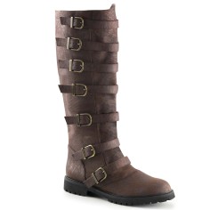 Funtasma GOTHAM-110 - Brown Distressed Pu