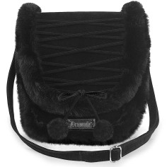 Hb-663 CrossBody Handbag - Black