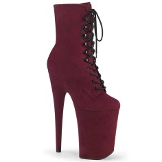 Infinity-1020FS - Burgundy Faux Suede  