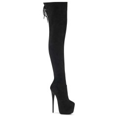Jubilant-3007FS - Black Faux Suede