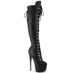 Jubilant-3012 - Black Stretch Faux Leather