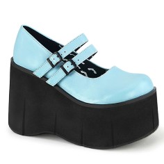Kera-08 - Blue Vegan Leather  