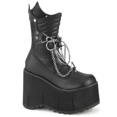 Kera-130 - Black Vegan Leather