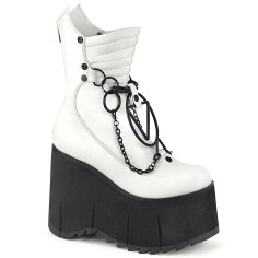 Kera-130 - White Vegan Leather