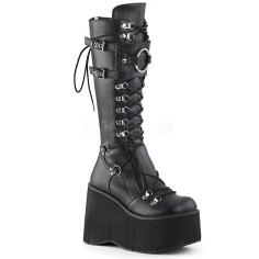 Kera-200 - Black Vegan Leather  