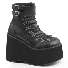 Kera-21 - Black Vegan Leather