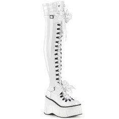 Kera-303 - White Stretch Patent