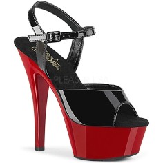 Kiss-209 - Black Pat Red  