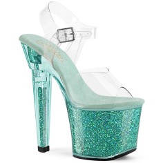 Lovesick-708SG - Clear Blue multi Iridescent Glitters