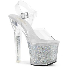 Lovesick-708SG - Clear Silver Multi Iridescent Glitters
