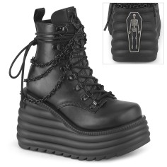 Morte-65 - Black Vegan Leather