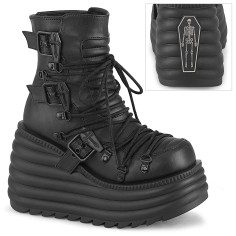 Morte-68 - Black Vegan Leather