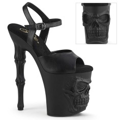 Rapture-809 - Black Faux Leather Matte SPECIAL - Size 10