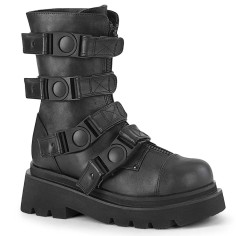 Renegade-55 - Black Vegan Leather