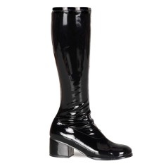Funtasma Retro-300 - Black Stretch Patent