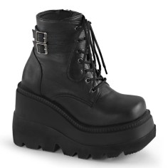 SHAKER-52 - Black Vegan Leather