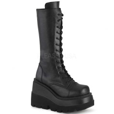 Shaker-72 - Black Vegan Leather  