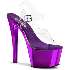 Sky-308 - Clear Purple Chrome