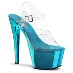 SKY-308 - Clear Turquoise Chrome