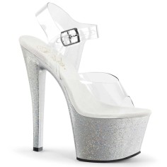 SKY-308MG - Clear Silver Glitter