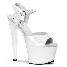 Sky-309 - White Patent/White