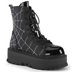 Slacker-88 - Black Vegan Leather Pat  