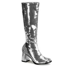 Bordello Spectacul-300Sq - Silver Sequins