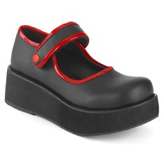 Sprite-01 - Black Vegan Leather