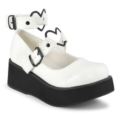 Sprite-02 - White Vegan Leather  