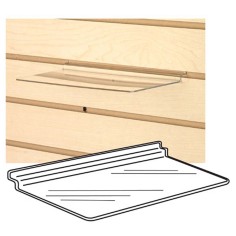 Accessories Ss-01 - Clear Acrylic Slatwall Shelf
