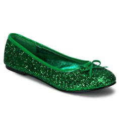 Funtasma Star-16G - Green Glitter - SPECIAL - Size 5