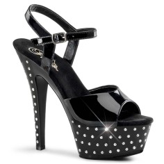 Stardust-609 - Black Patent/Black