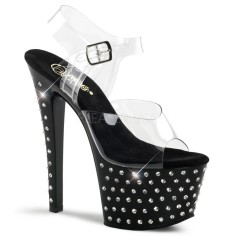 Stardust-708 - Clear/Black