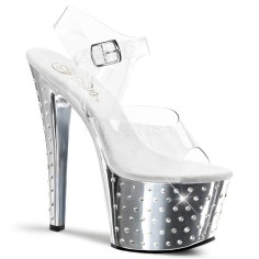 Stardust-708 - Clear/Silver Chrome
