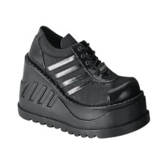 Demonia Stomp-08 - Black Pu