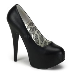 Bordello Teeze-06 - Black Pu