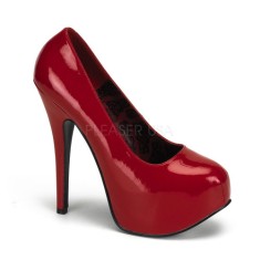 Bordello Teeze-06 - Red Patent