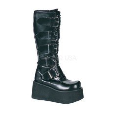 Demonia Trashville-518 - Black Pu